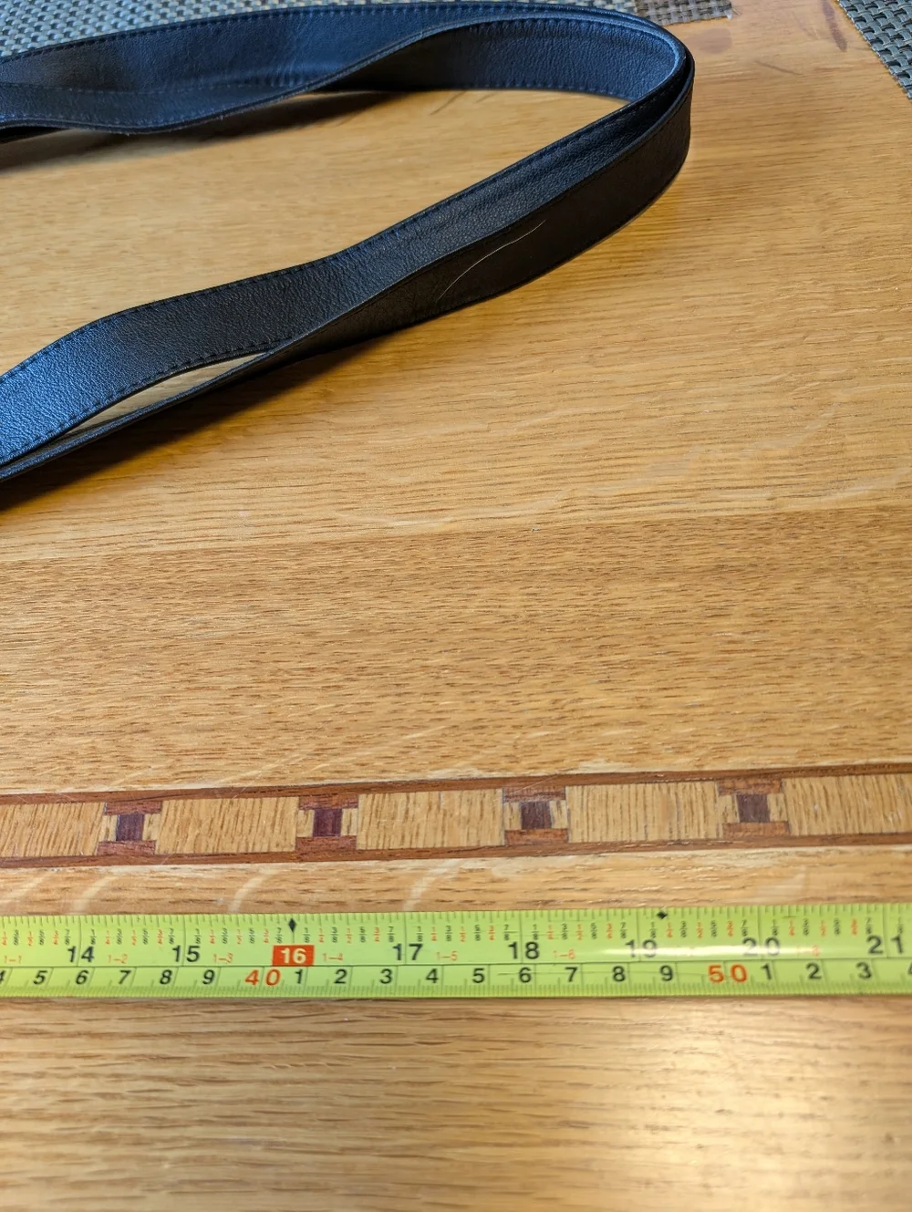 Artisan Made Leather Baguette Shoulder Bag - Picture 7 of 7